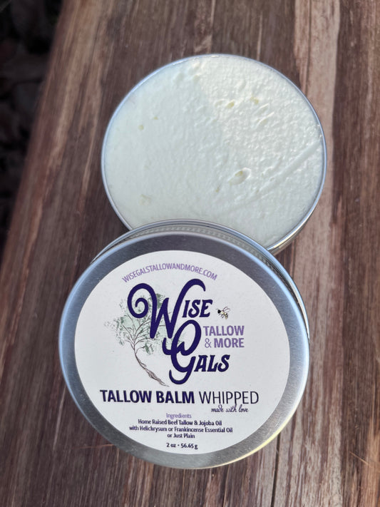 Wise Gals Whipped Tallow Balm with Helichrysum