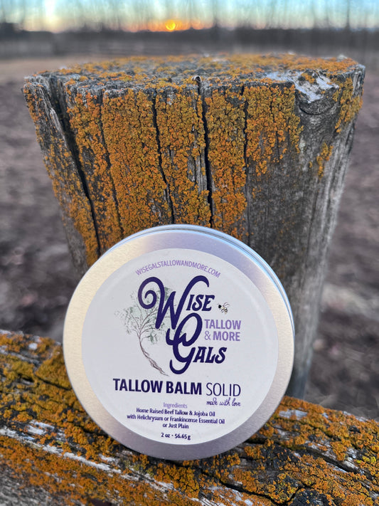 Wise Gals Tallow Balm Solid With Helichrysum