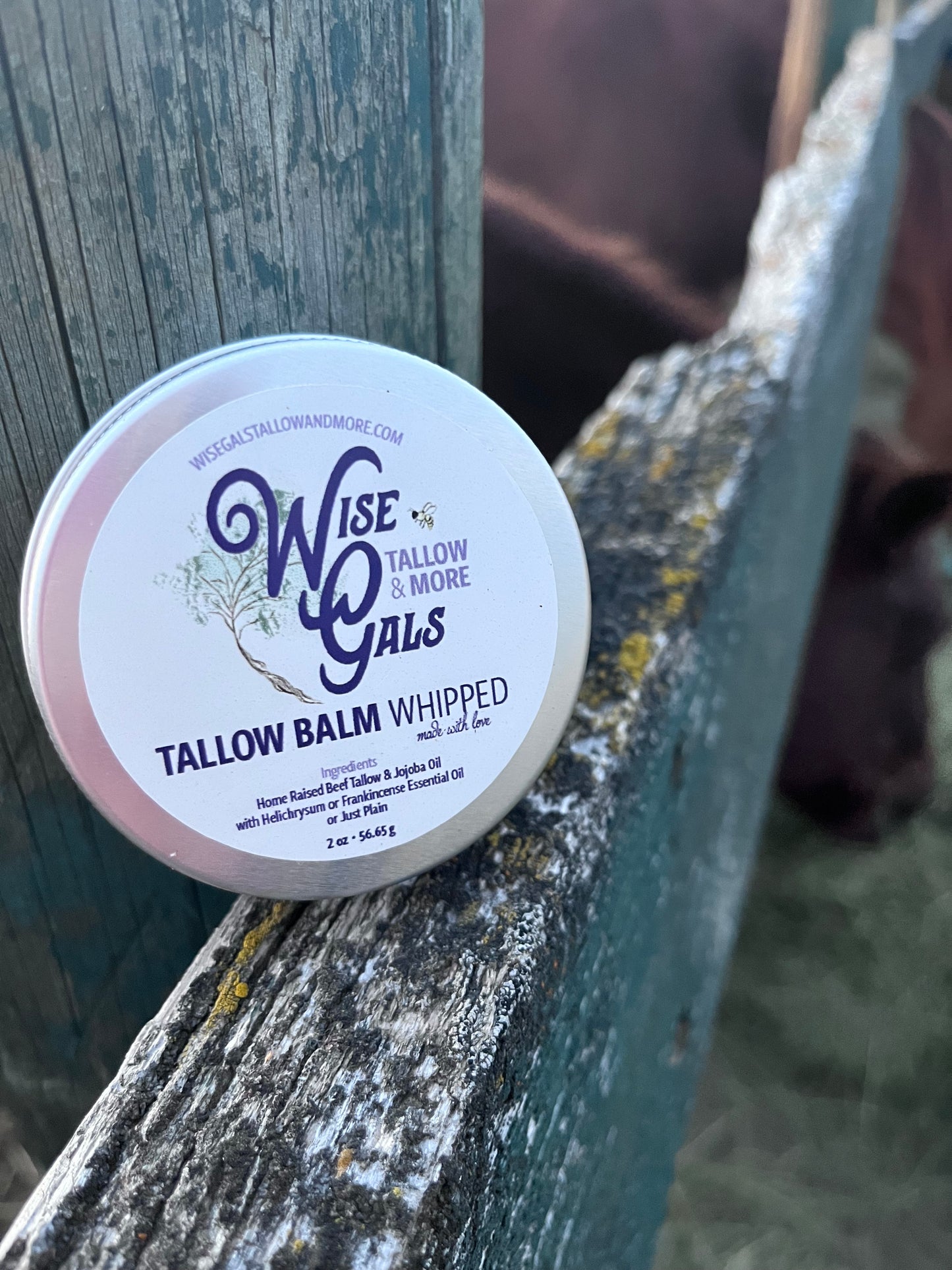 Wise Gals Whipped Tallow Balm with Helichrysum