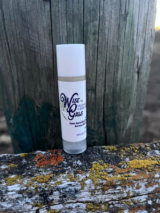 Wise Gals Lip Balm with Spearmint  Essential Oil or Plain