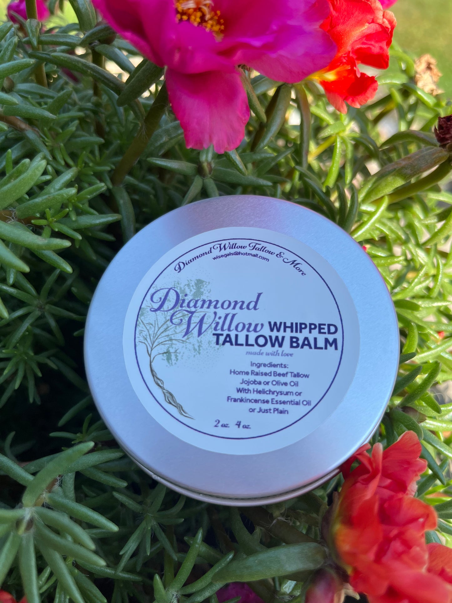 Diamond Willow Collection Whipped Tallow Balm with Helichrysum