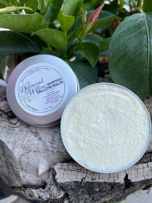 Diamond Willow Collection Whipped Tallow Balm Plain