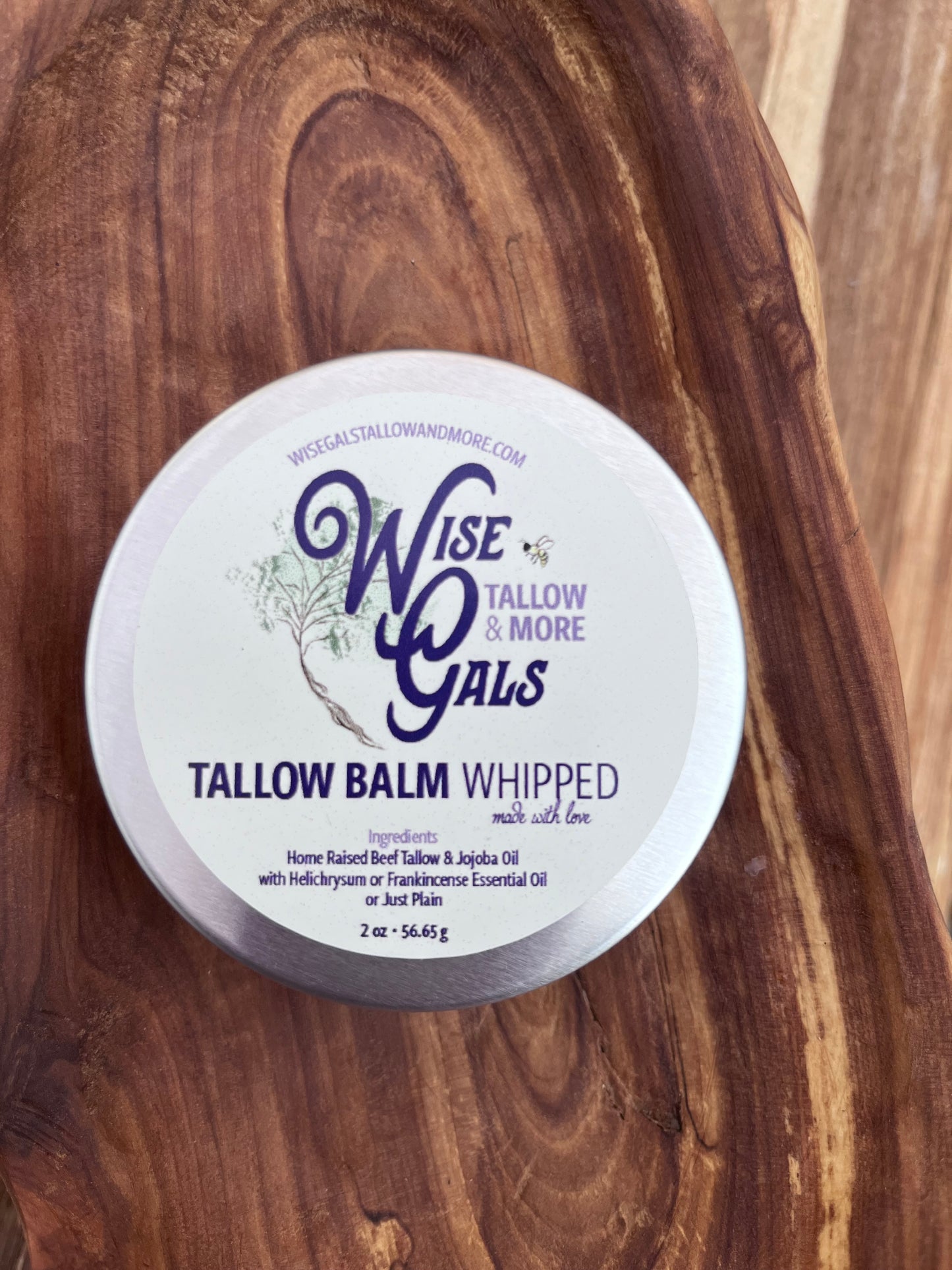 Wise Gals Whipped Tallow Balm Plain